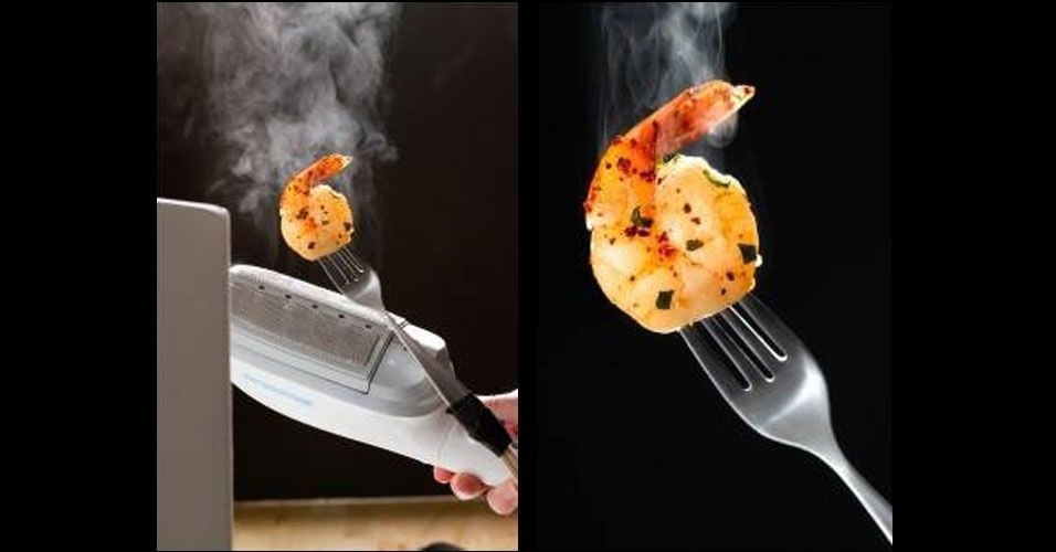 Trucos publicitarios de comida: Vapor alimentos calientes